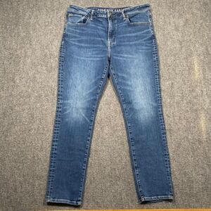 American Eagle Outfitters Slim Fit Men Jeans Blue‎ Wash Size 36x30 (Act. 33x27)